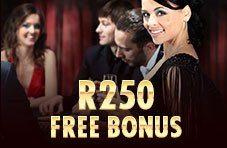 Springbok promotion artwork: R250 free bonus